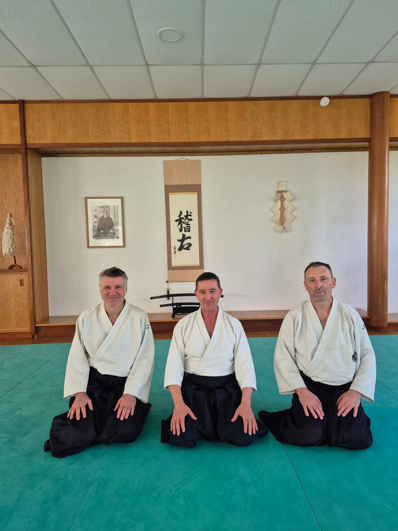 Le dojo de Tamura Senseï